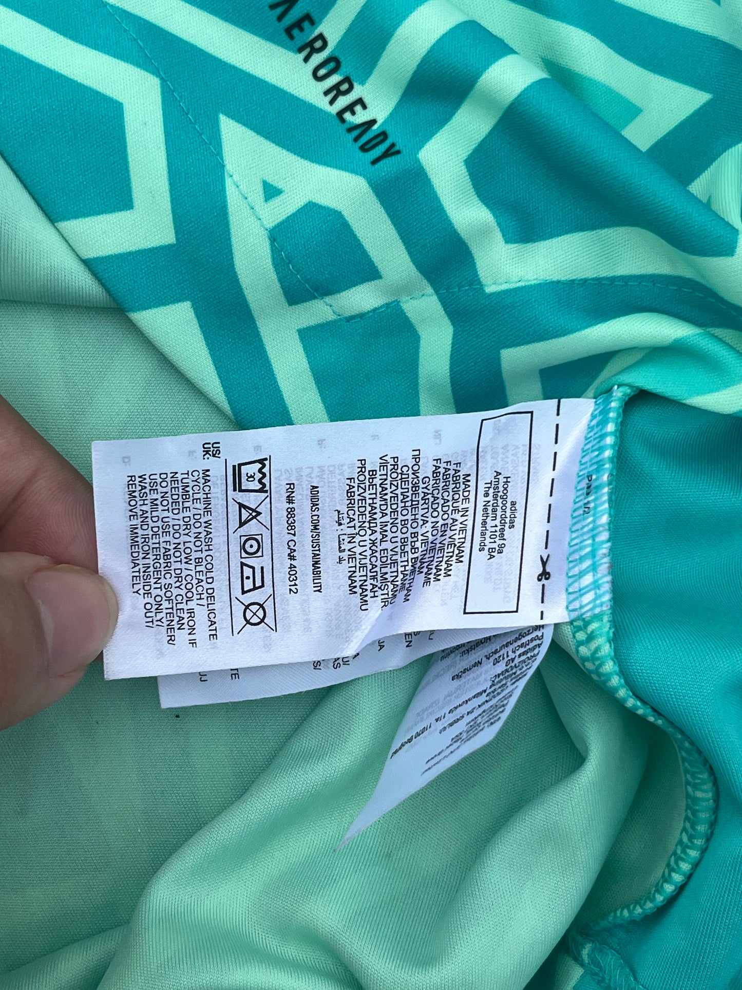 Original Adidas Charlotte Football Club 2022 Goalkeeper Special Jersey (L)