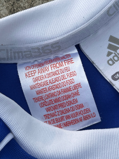 Vintage Adidas Blue Long Sleeves Jersey (S)
