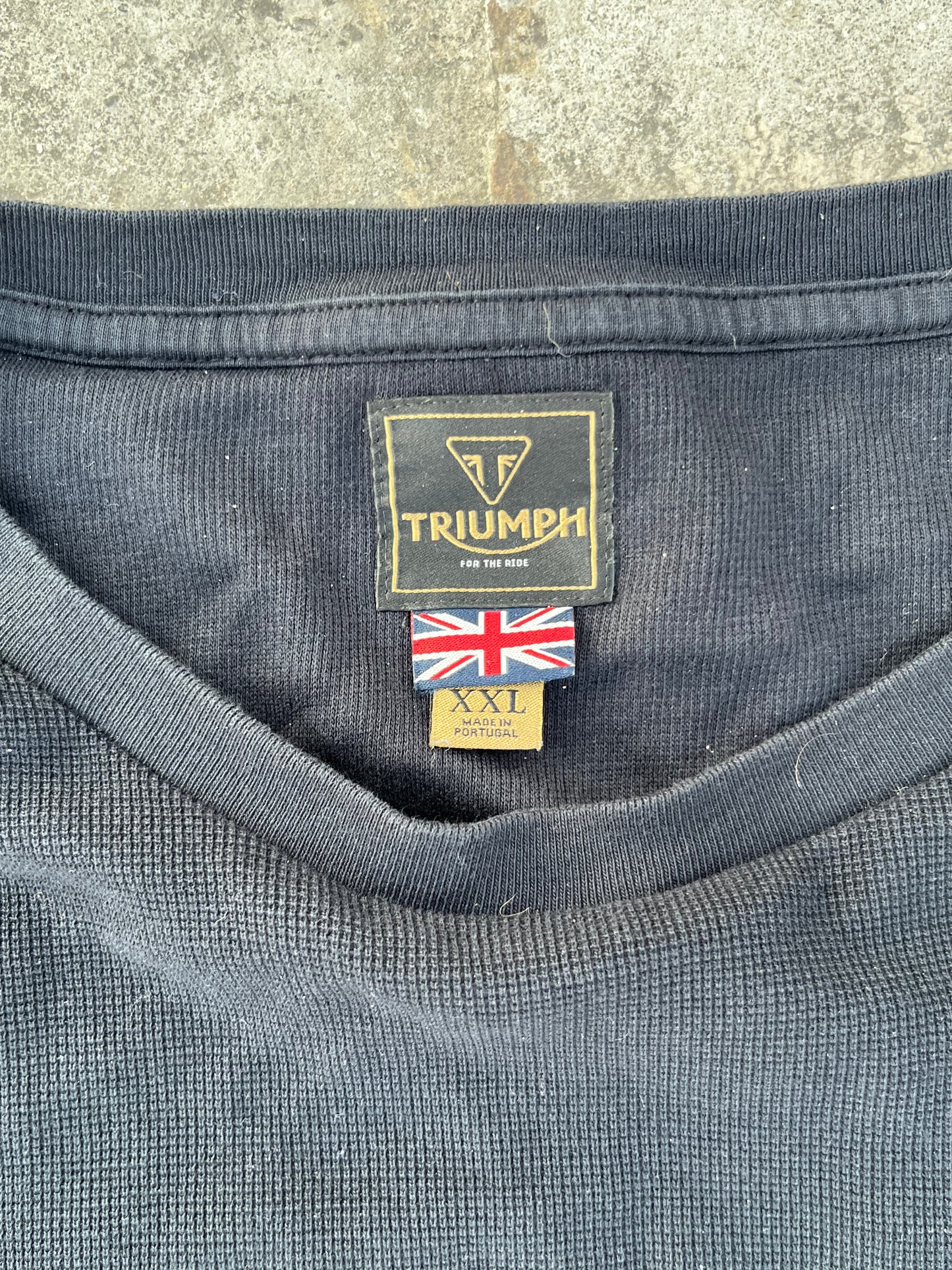 Vintage Triumph Full Sleeves Tee (L)