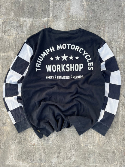 Vintage Triumph Full Sleeves Tee (L)
