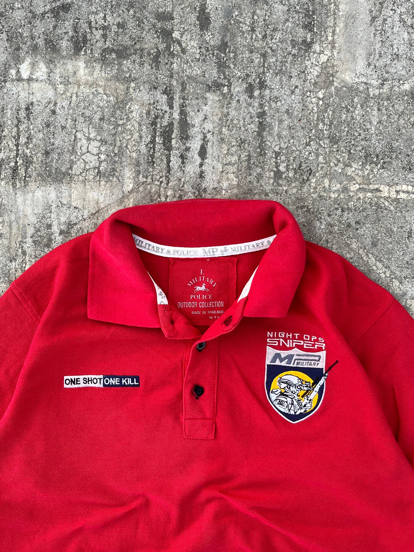 Vintage Military Police Sniper Polo (M)