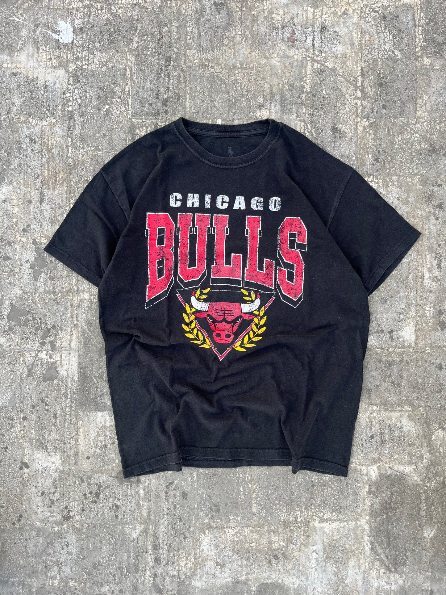 Vintage NBA Chicago Bulls Black Oversized Tee