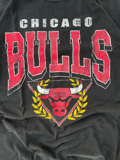 Vintage NBA Chicago Bulls Black Oversized Tee