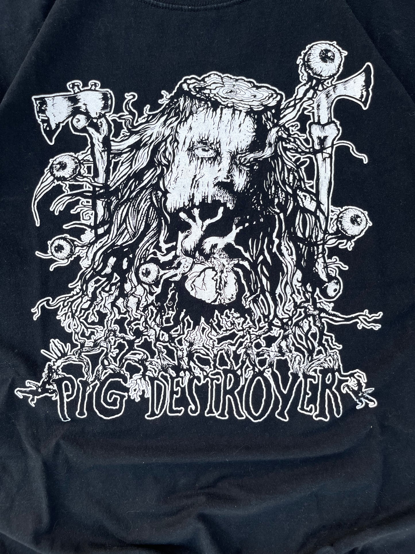 Vintage Pig Destroyer Metal Band Exclusive 26/50 2012 Tee by Indiemerchstore (M/L)