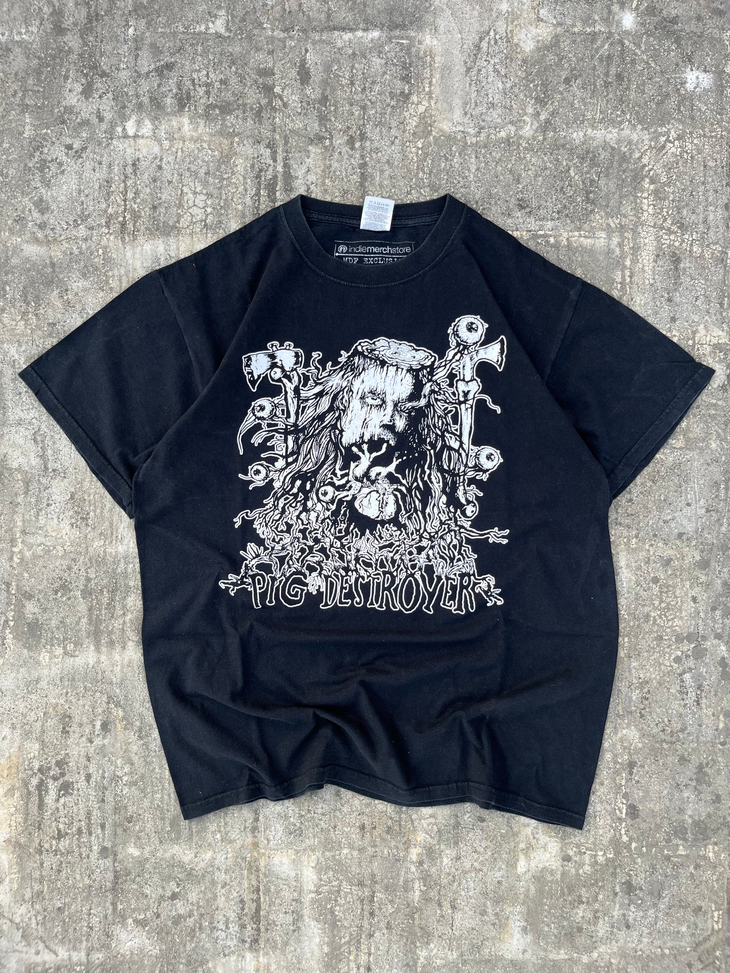 Vintage Pig Destroyer Metal Band Exclusive 26/50 2012 Tee by Indiemerchstore (M/L)