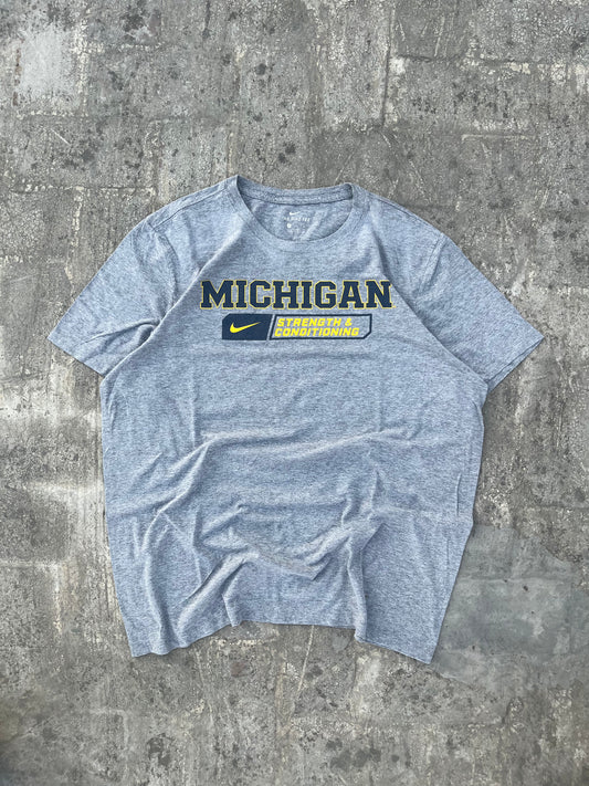 Vintage Nike Michigan Grey Tee (XL)