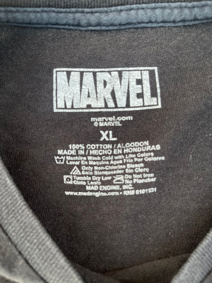 Vintage Marvel Punisher Black Tee Oversized (L/XL)