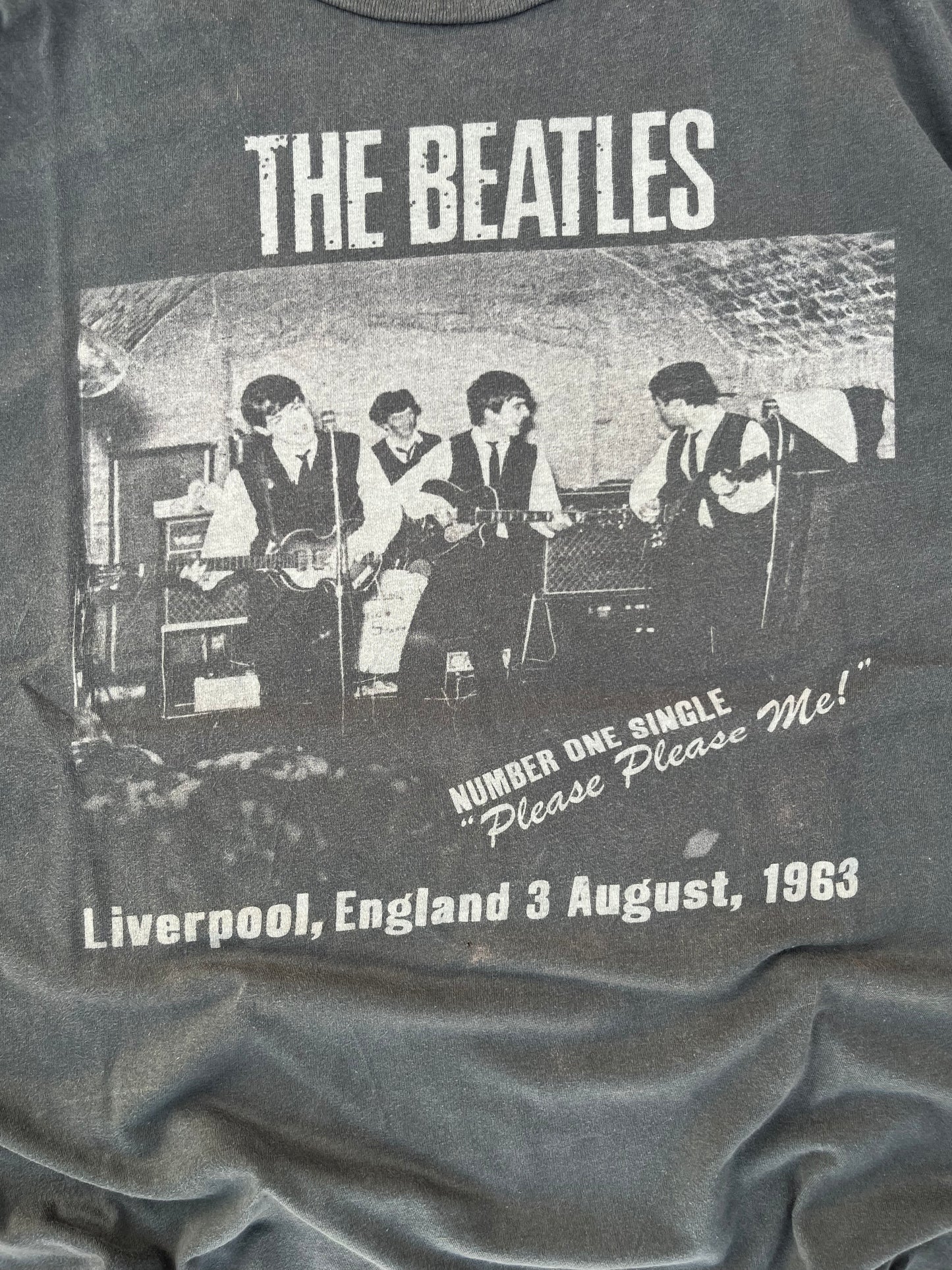 Vintage The Beatles 2013 Tee Super Baggy Tee (L/XL)