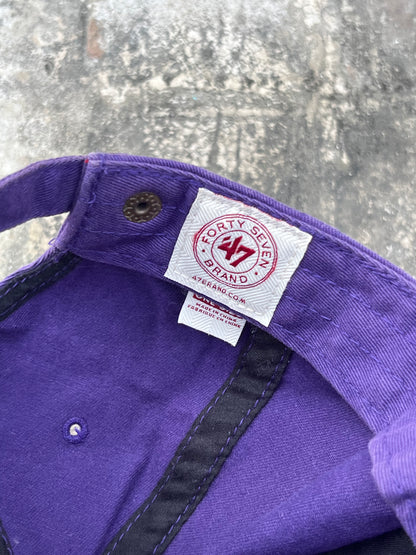 Vintage Purple MLB New York Yankees Baseball Cap