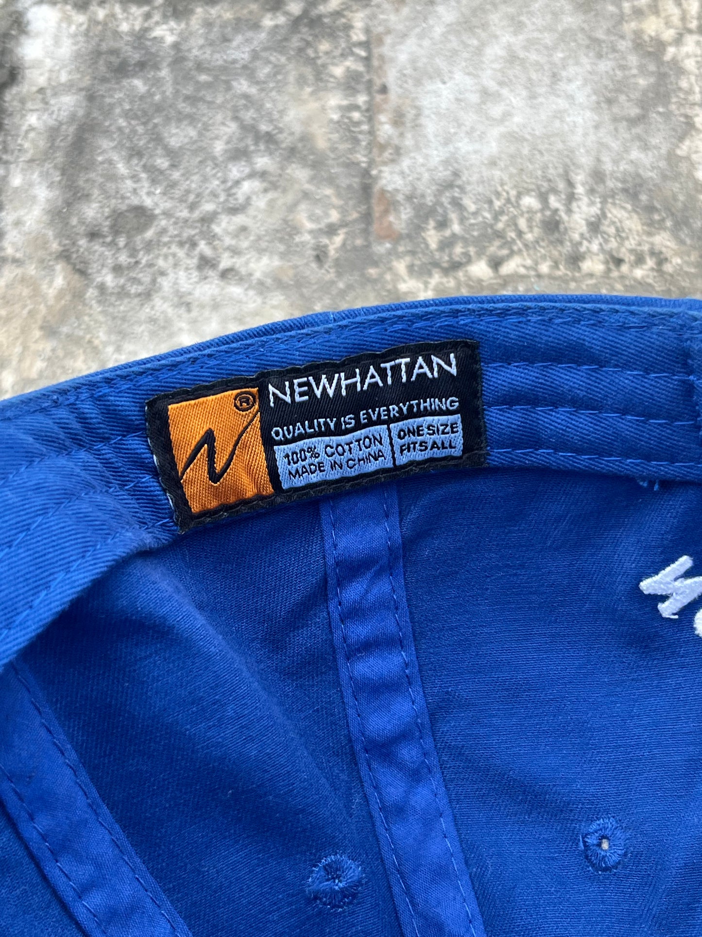 Blue New York since 1625 Cap
