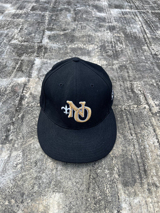 Vintage New Orleans Saints Early 2000s Reebok On-Field Game-Worn Fitted Hat (Rare)