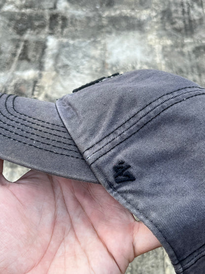 LSU Tigers Stone Washed Grey Fitted Cap