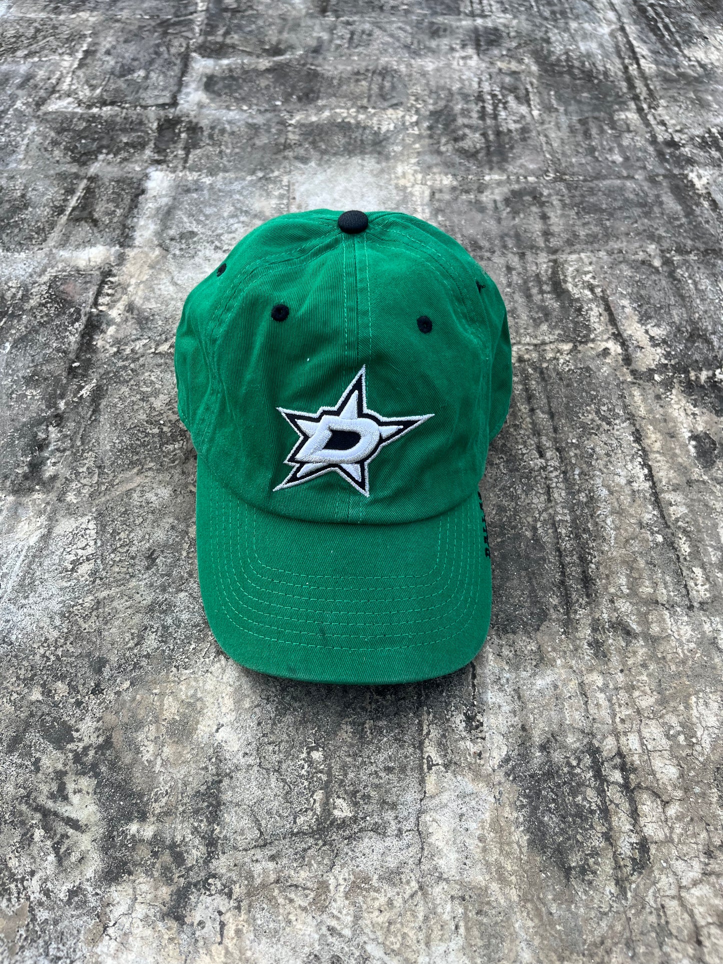Vintage Green NHL Dallas Stars Ice Hockey Team Cap
