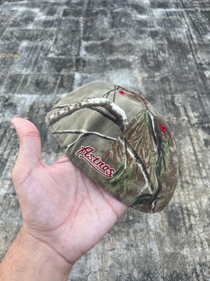 Vintage MLB Houston Astros Fitted Camo Cap