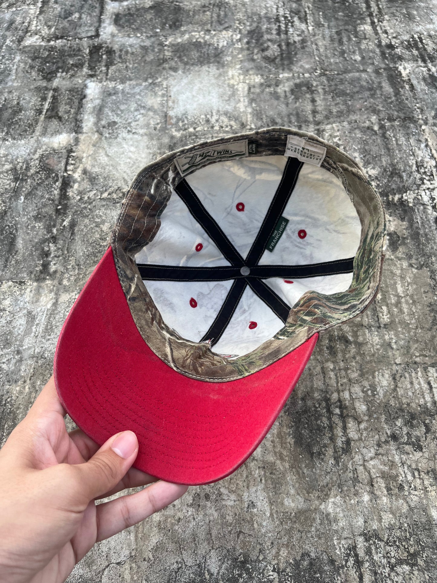 Vintage MLB Houston Astros Fitted Camo Cap