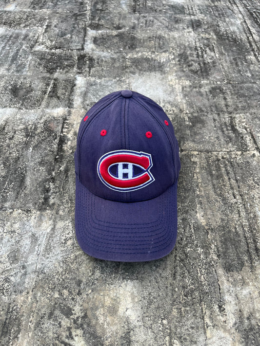 Vintage NHL Montreal Canadiens Old Time Hockey Fitted Cap