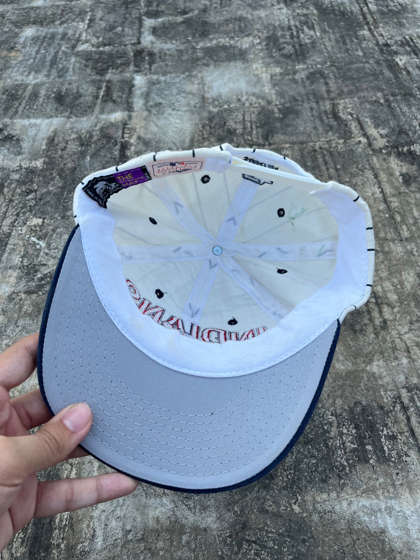 Vintage 90s Cleveland Indians MLB Starter Cap ( Super Rare )