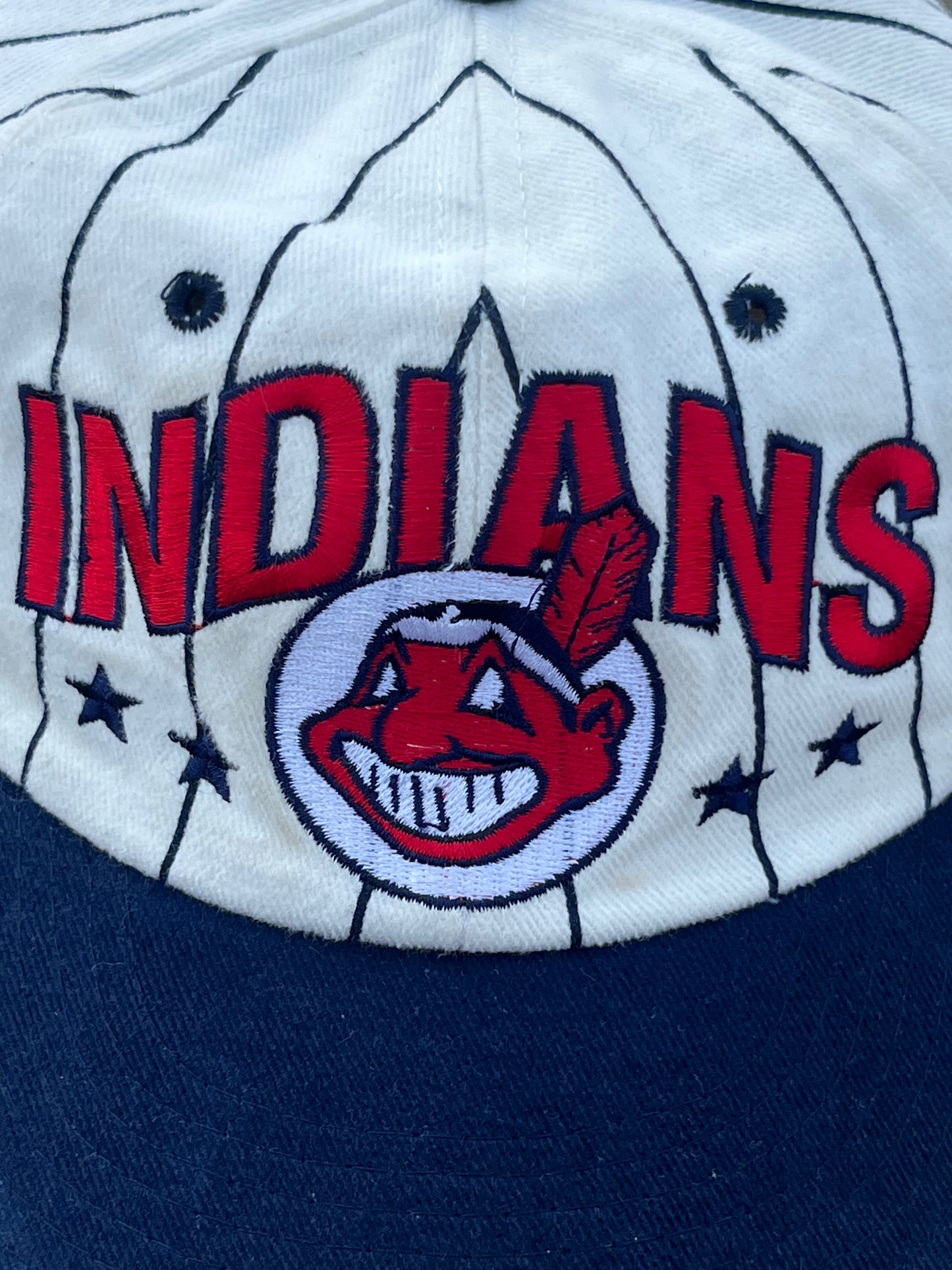 Vintage 90s Cleveland Indians MLB Starter Cap ( Super Rare )