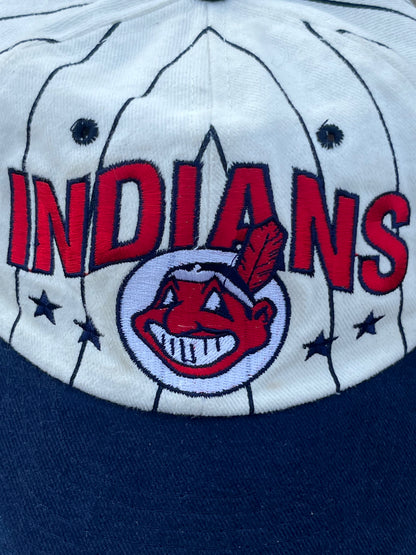 Vintage 90s Cleveland Indians MLB Starter Cap ( Super Rare )