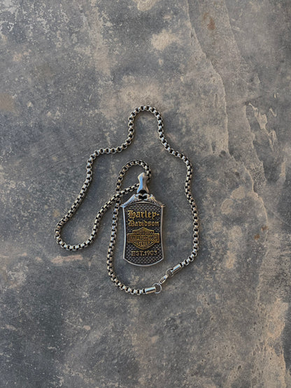 Vintage Harley Davidson Pendant