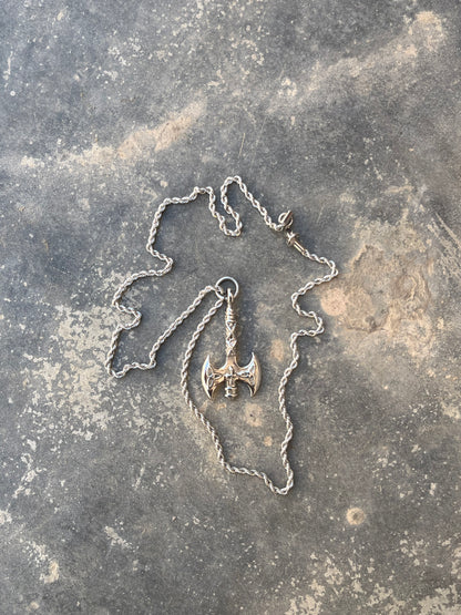 Vintage Viking Axe Pendant