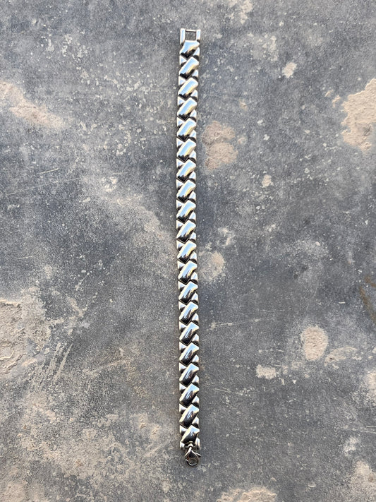 Silver Knot Chain Bracelet