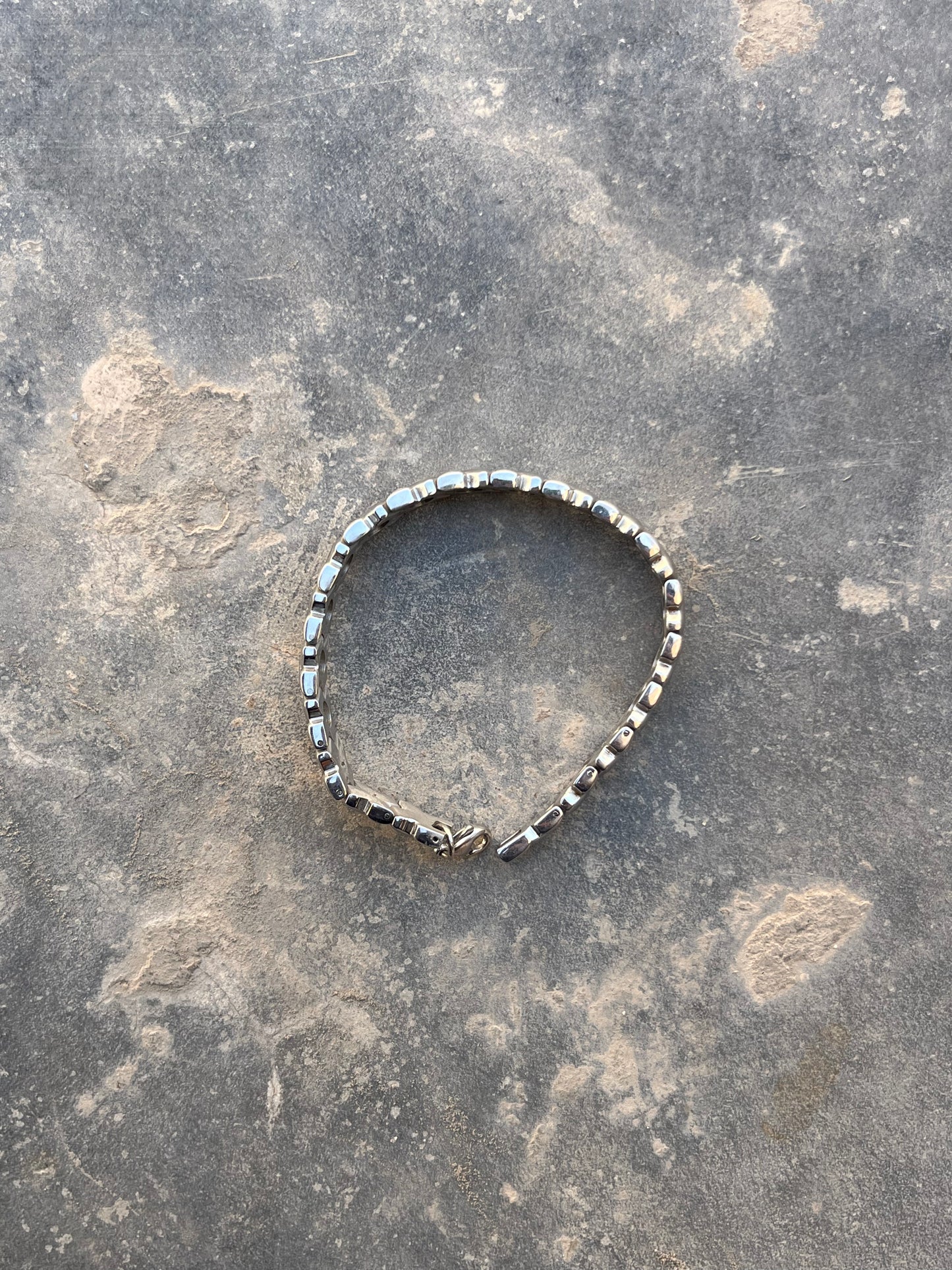 Silver Knot Chain Bracelet