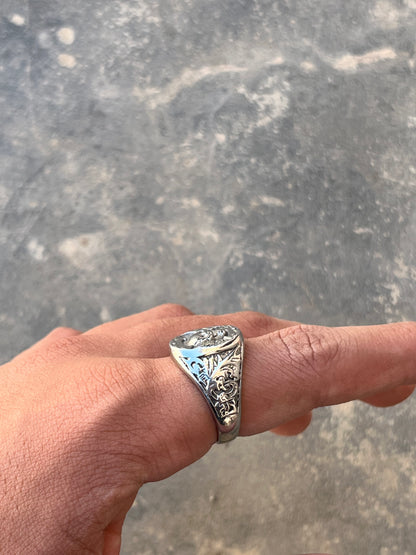Vintage Pirate Skull Ring