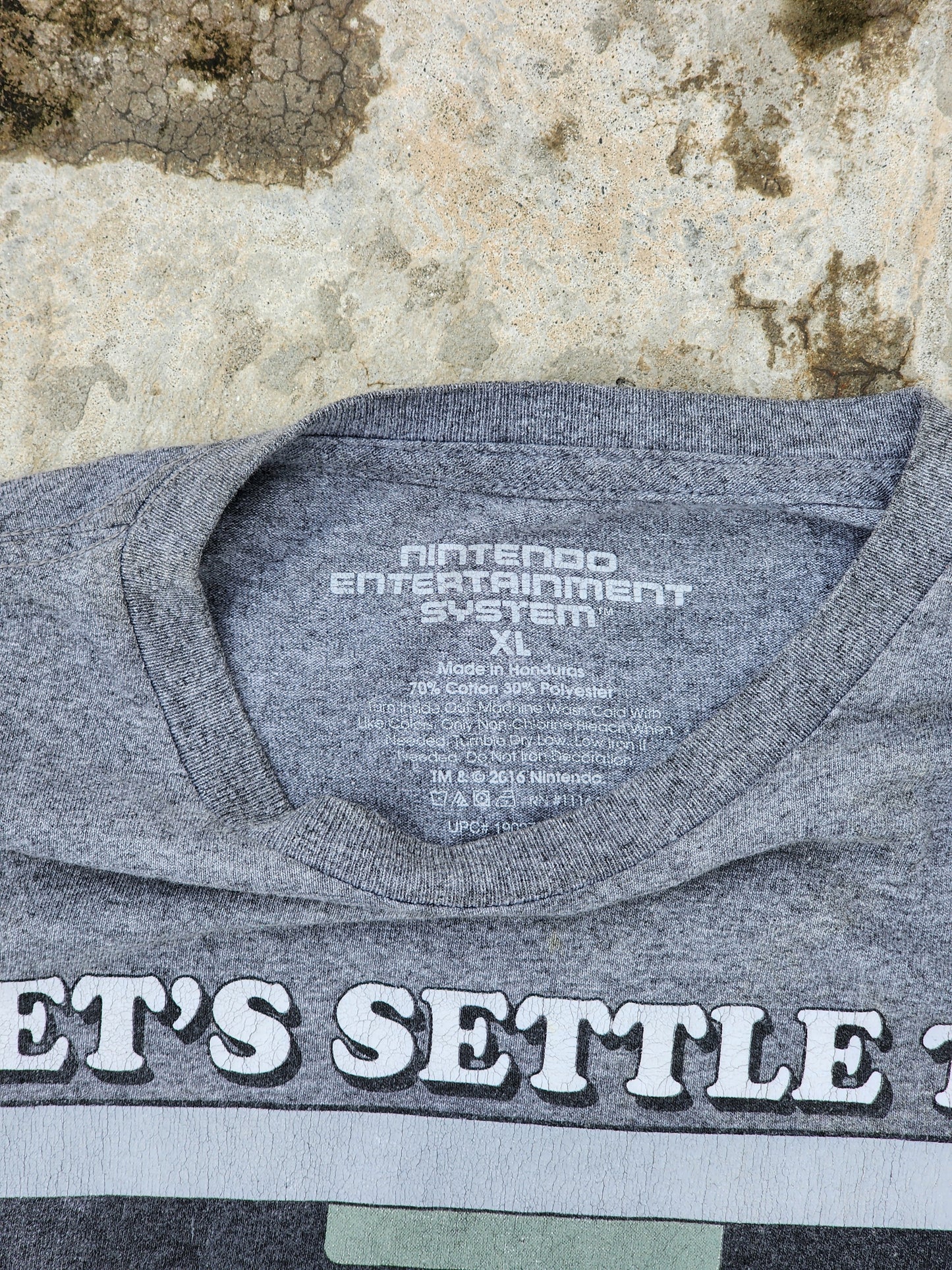 Nintendo NES Controller "Let's settle this like adults" Tee (L)