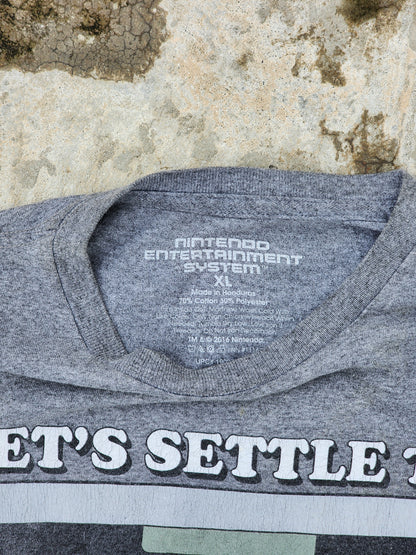 Nintendo NES Controller "Let's settle this like adults" Tee (L)