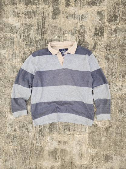 Vintage Heritage Cropped and Texturized Full Sleeves Polo