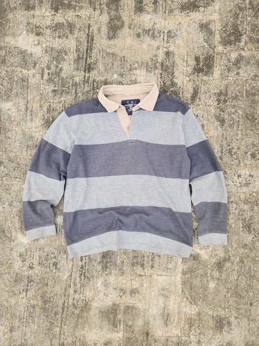 Vintage Heritage Cropped and Texturized Full Sleeves Polo