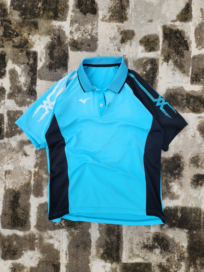 Mizuno Blue-Black Polo Jersey (S)