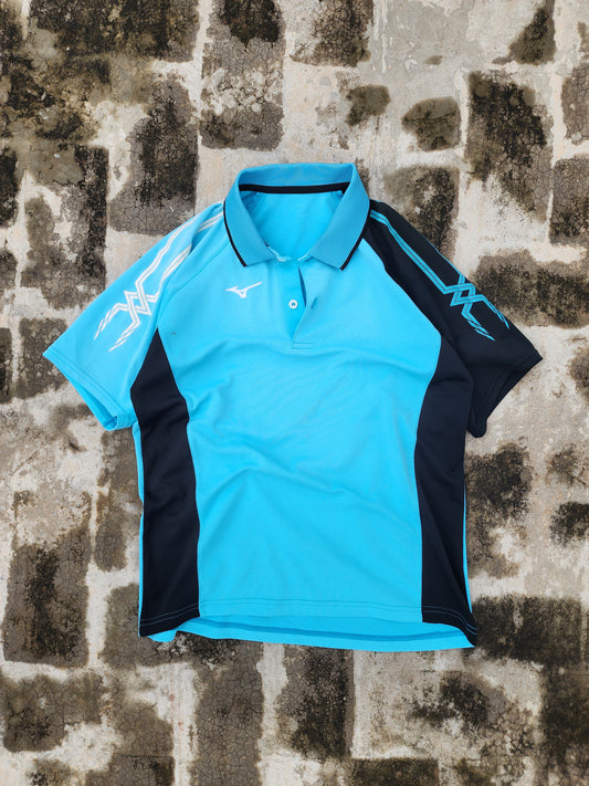 Mizuno Blue-Black Polo Jersey (S)