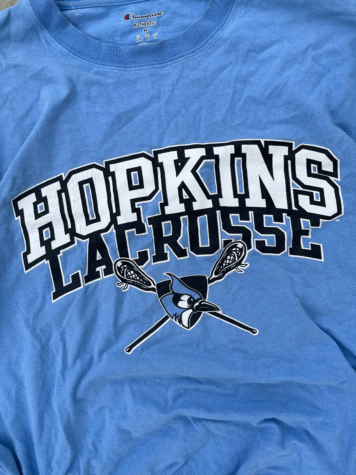 Champion Hopkins Lacrosse Full Sleeves Tee (M)
