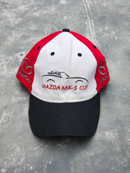 Mazda MX-5 Cup Red and White Racing Cap