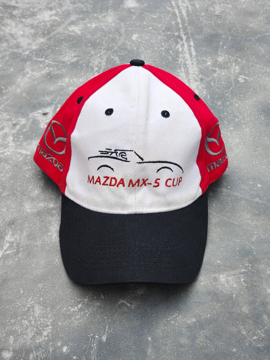Mazda MX-5 Cup Red and White Racing Cap