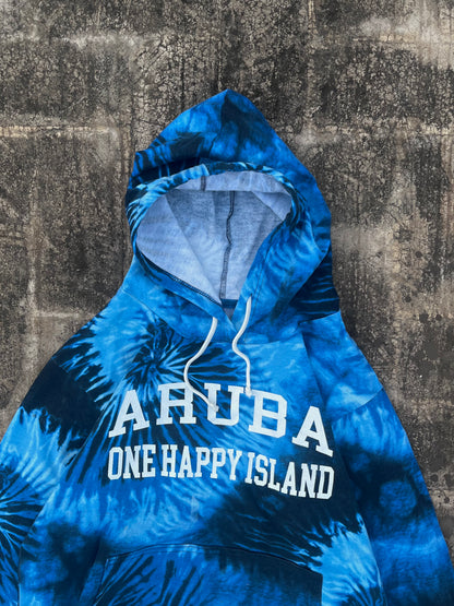 Ahuba Island Tie Dye Oversized Hoodie (S)