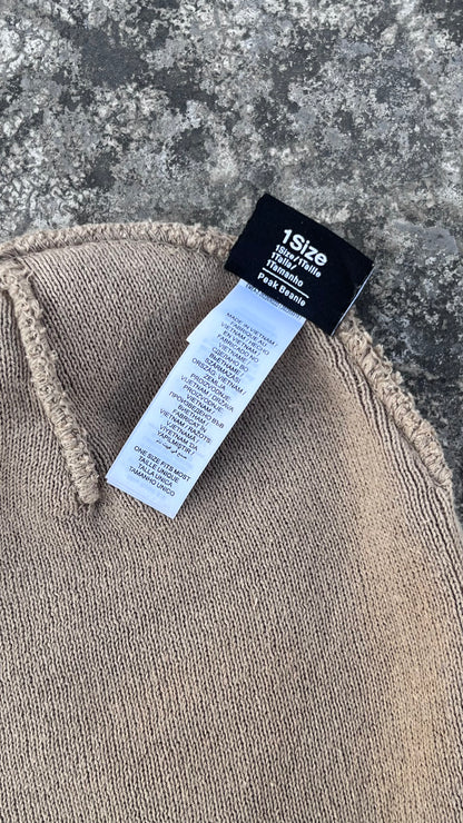 Beige Nike Beanie
