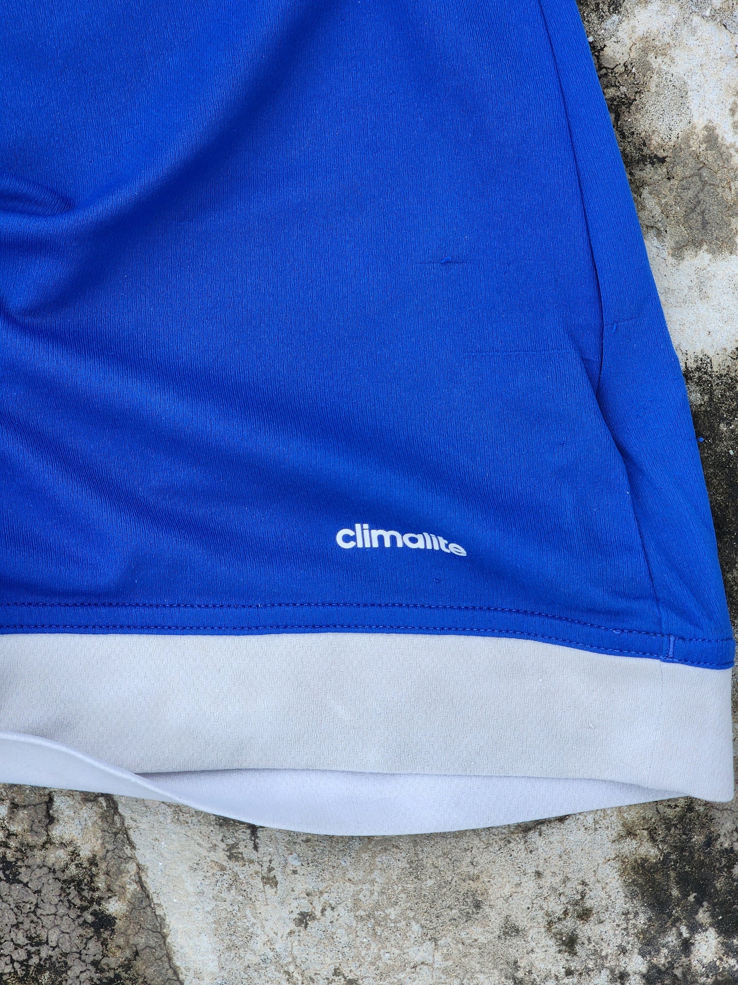 Adidas Blue-Grey Climalite Jersey (M)
