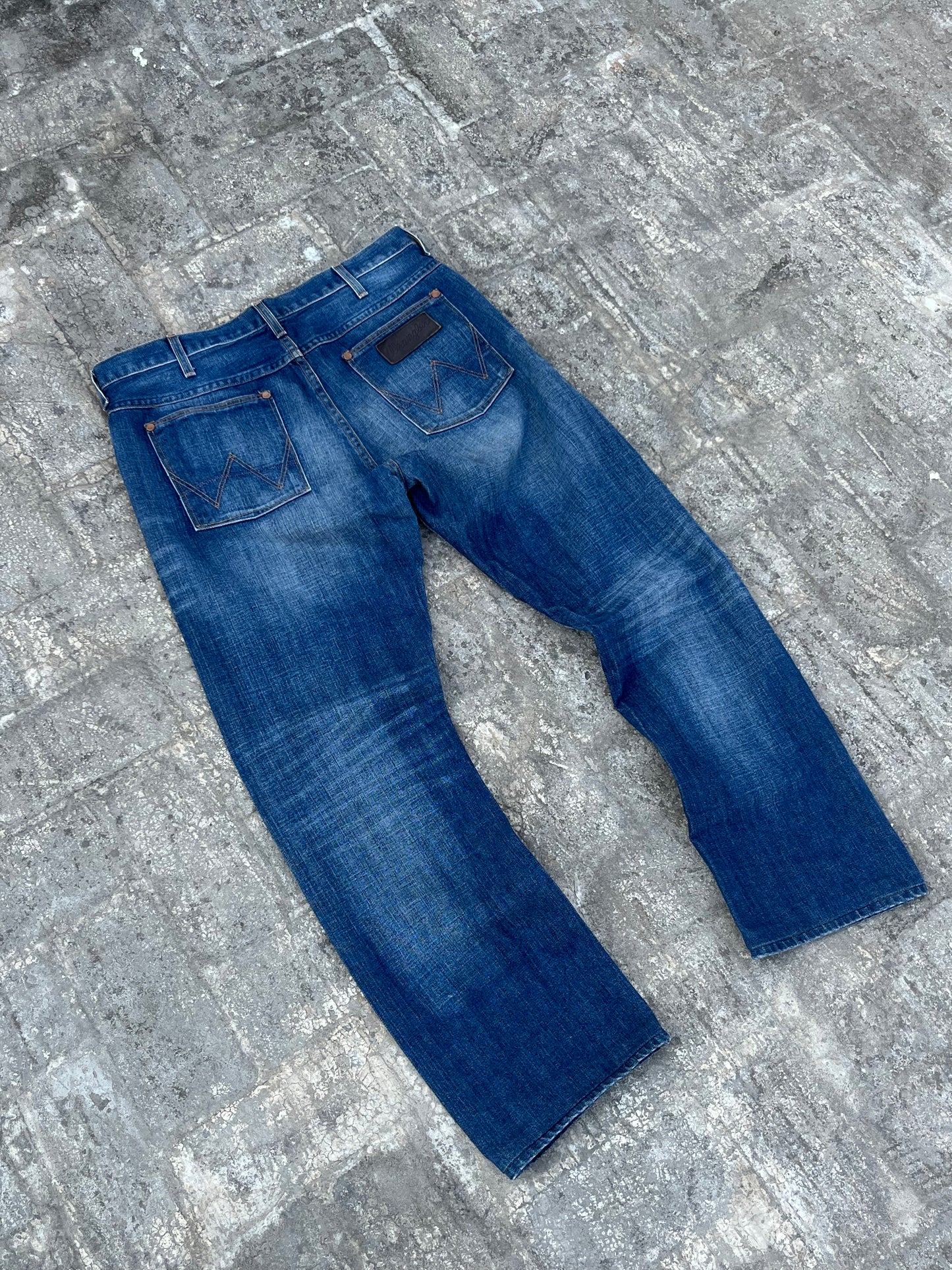 Wrangler Evan Straight Regular Fit Jeans (34)