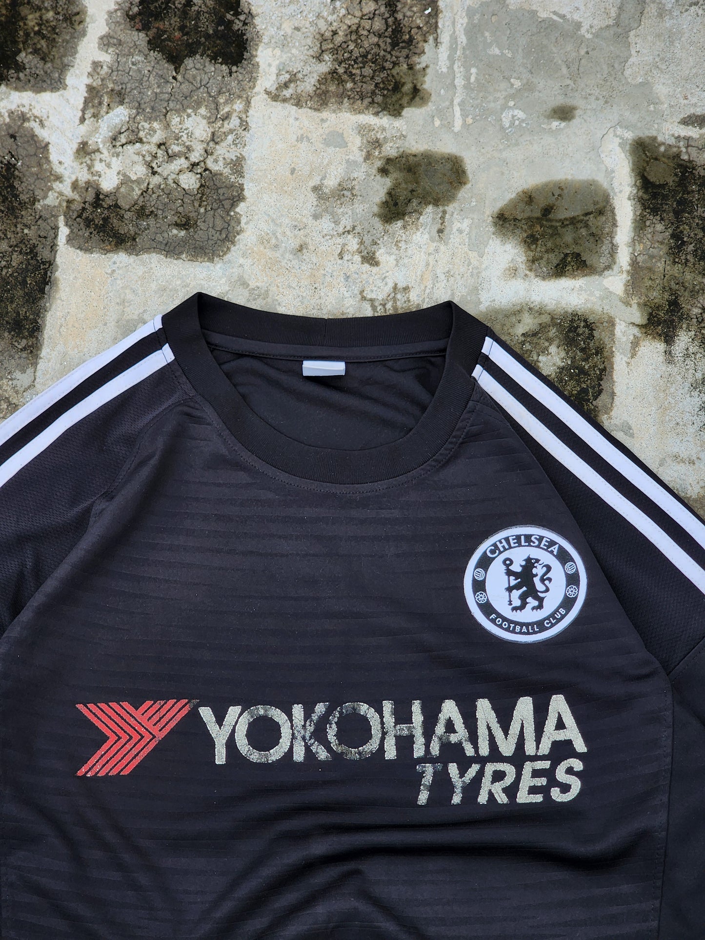 Vintage Chelsea Football Cub Yokohama Tyres Replica Jersey (M/L)