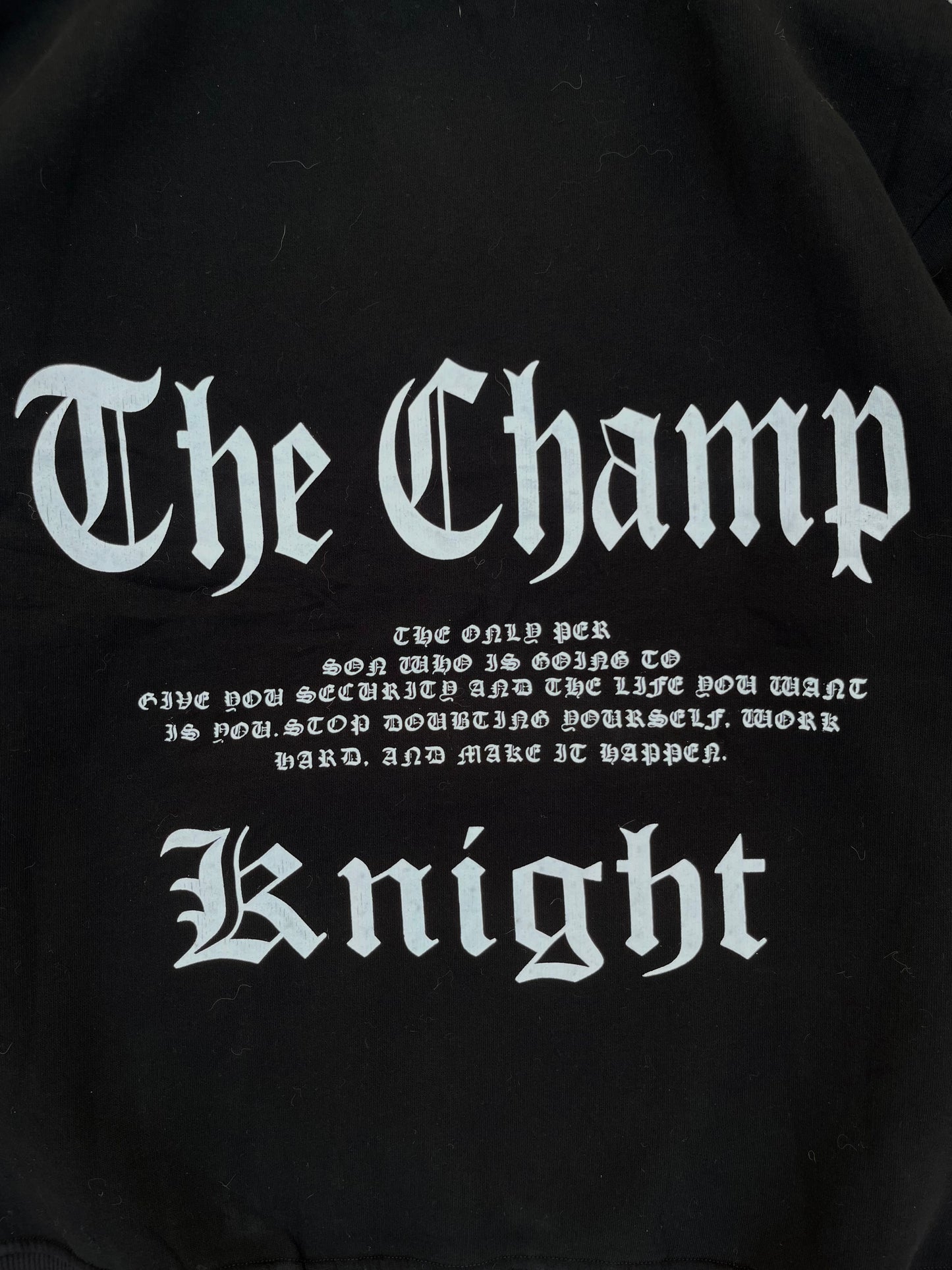 The Champ Knight SuperSoft Oversized Hoodie (M/L)