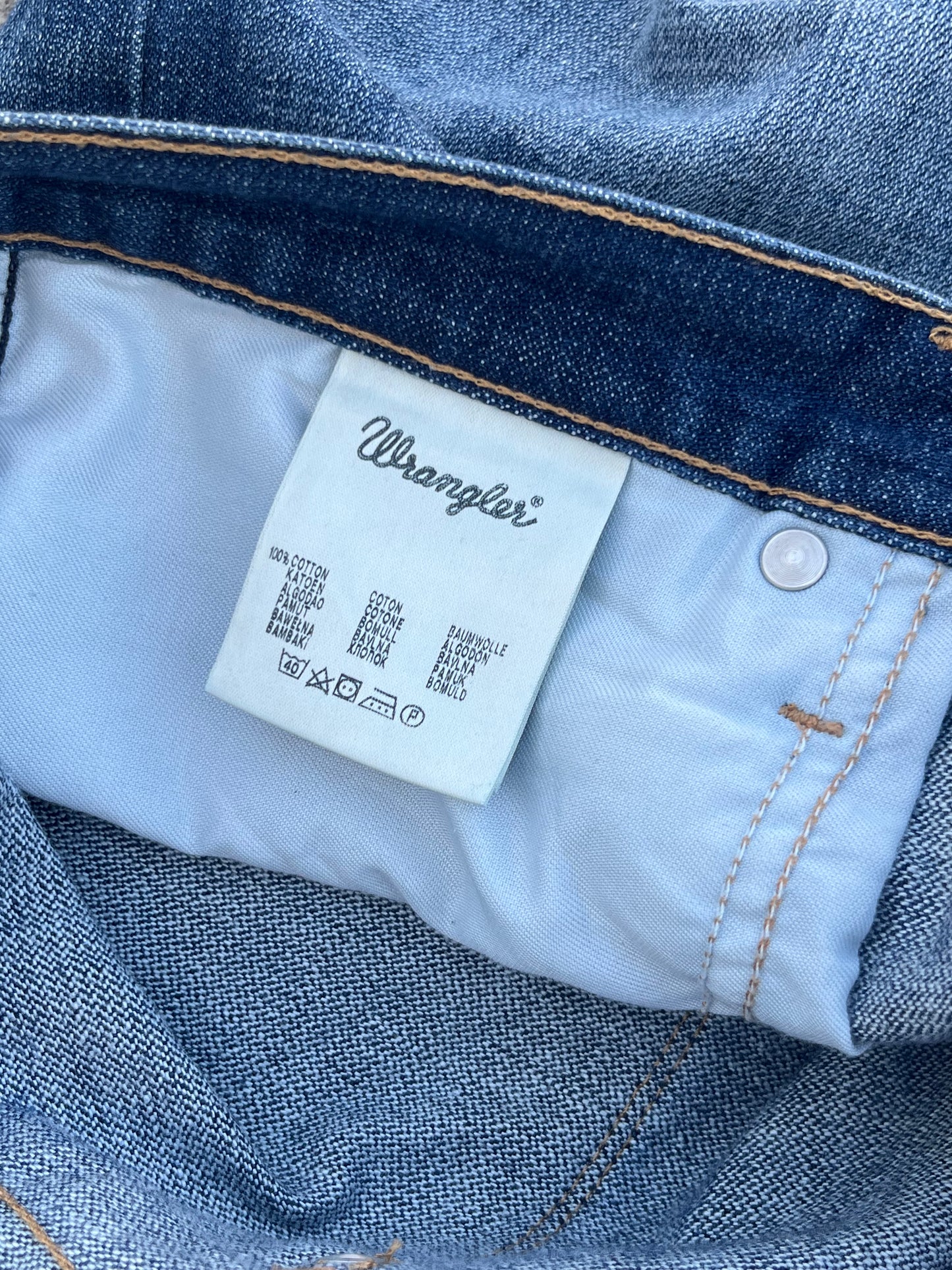 Wrangler Evan Straight Regular Fit Jeans (34)