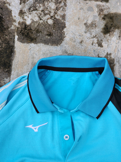 Mizuno Blue-Black Polo Jersey (S)