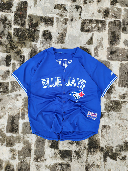 Martin Toronto Blue Jays #55 MLB Baseball Majestic Jersey Size 54 Boxy Fit (XL)