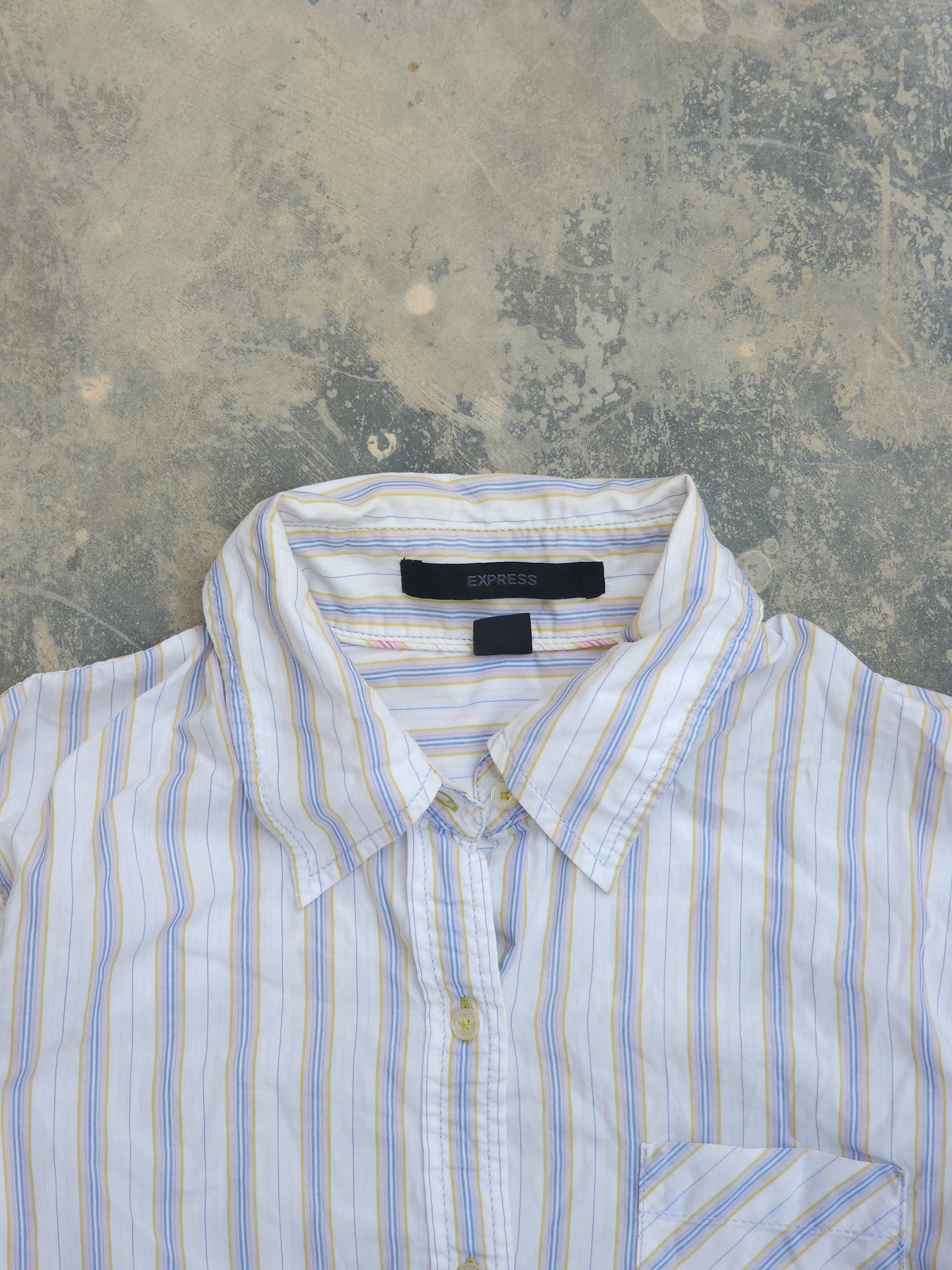 Express Women's Y2K Button Down (M/L)