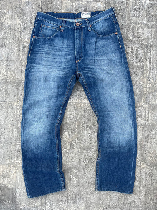 Wrangler Evan Straight Regular Fit Jeans (34)