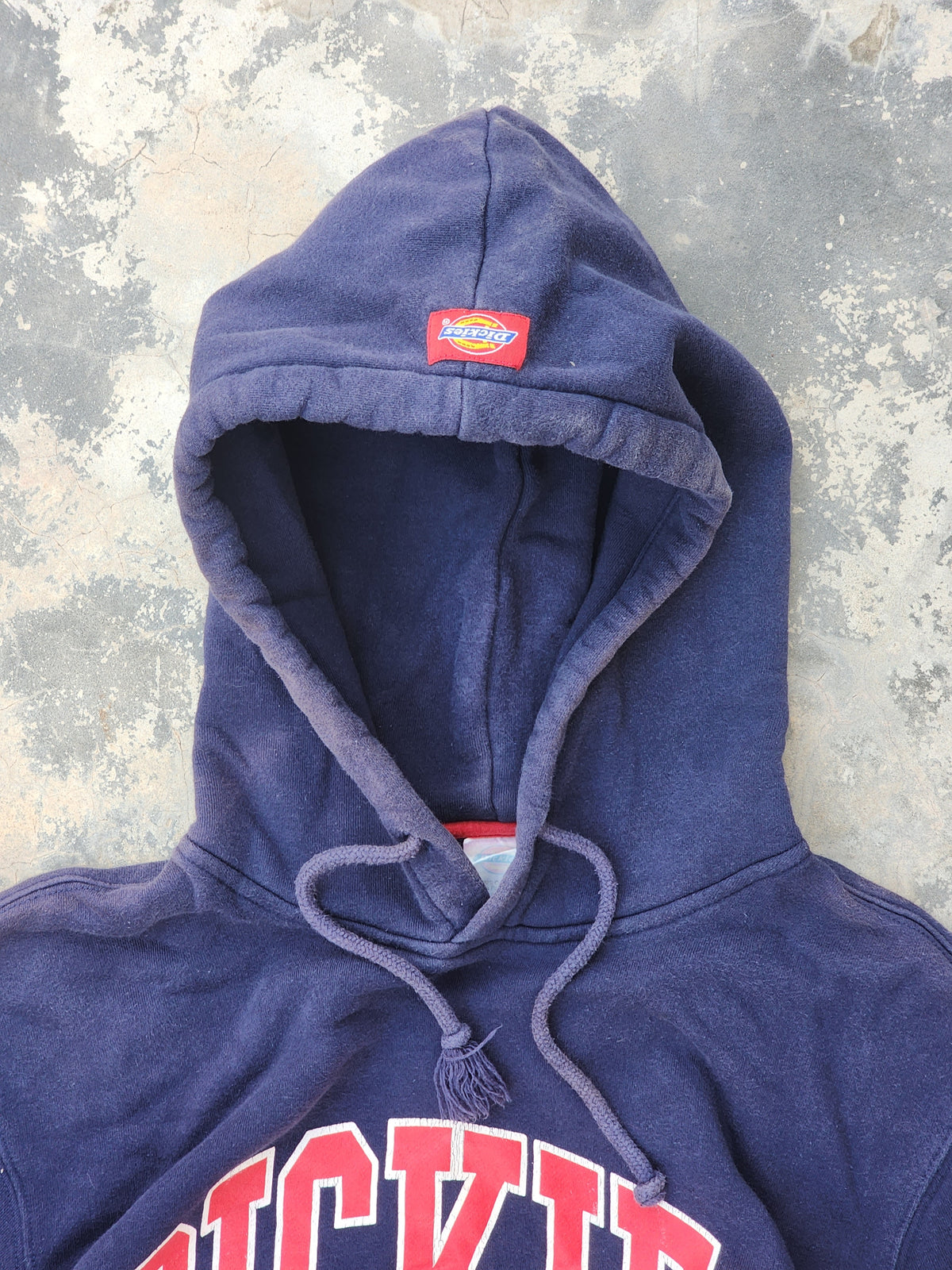 Vintage Dickies Dark Blue Hoodie (S/M)