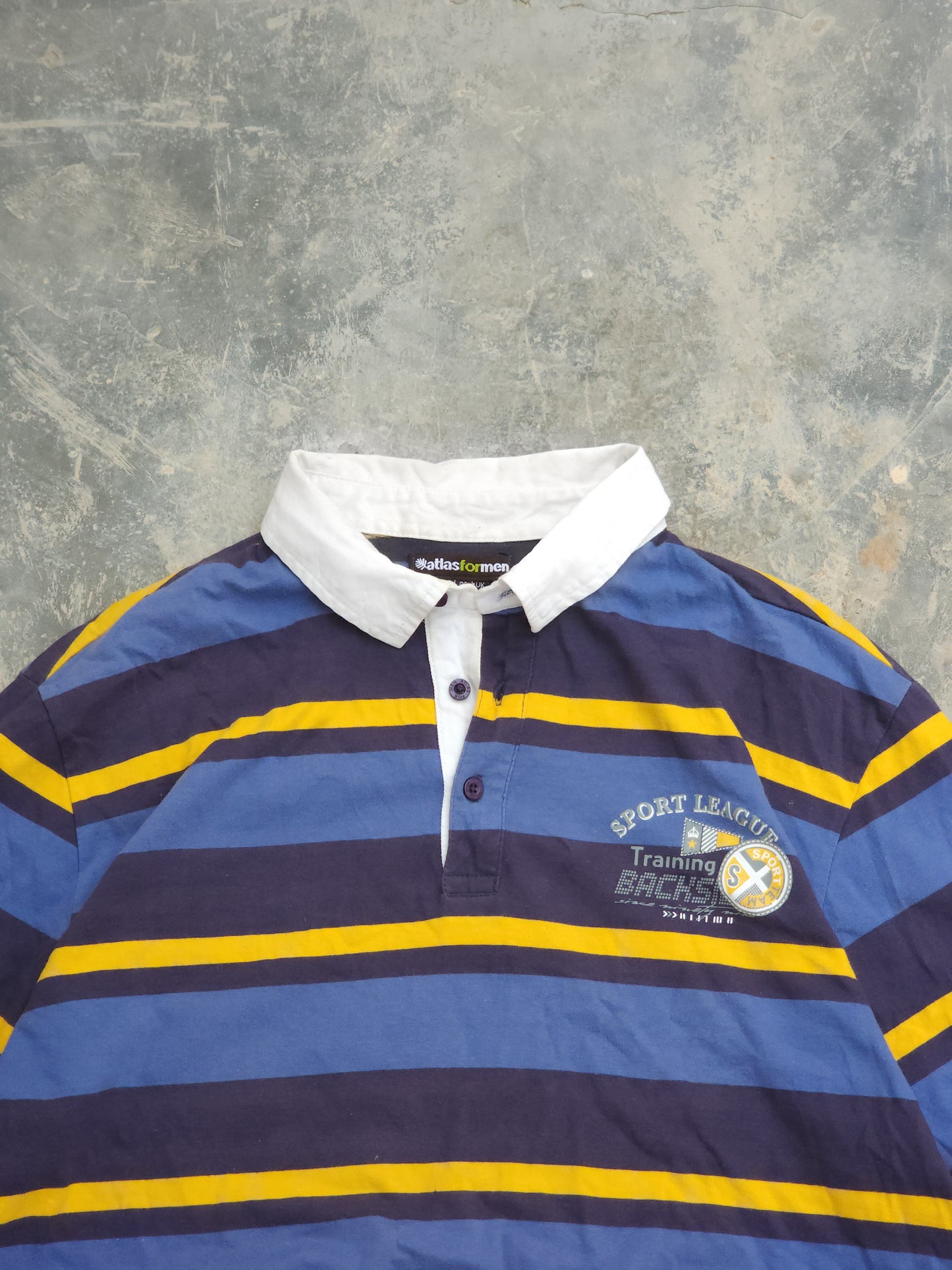 Atlasforman vintage full sleeves polo (L)